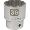 Dynamic 3/4" Drive, 36mm Metric Socket, 12 Points D022136 - alternate 1